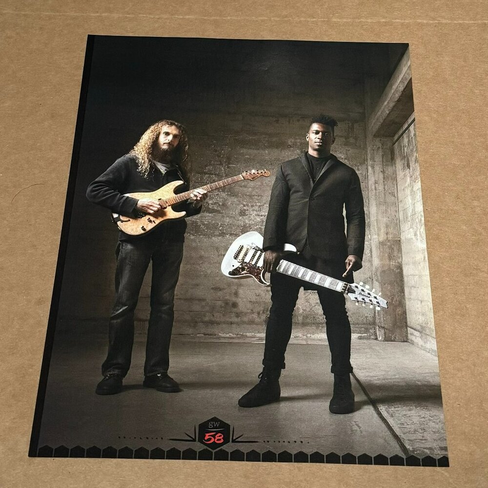 Guthrie Govan & Tosin Abasi - Music Print Ad Photo - 2015
